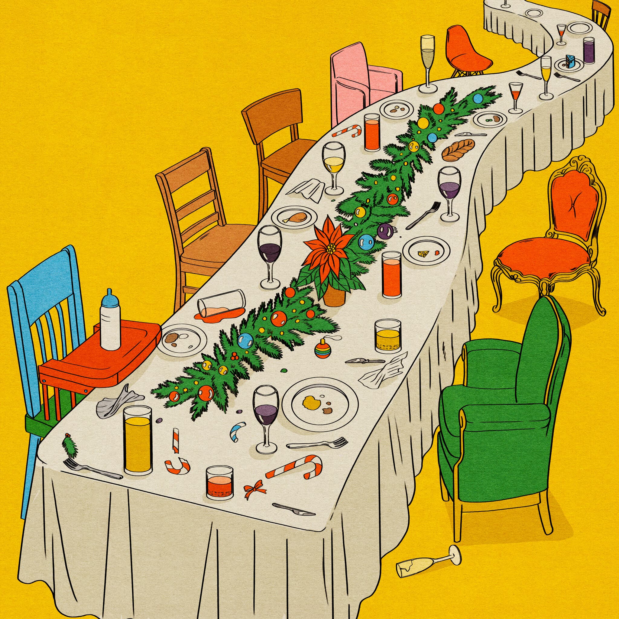 Christmas Dinner With Family Can Feel Endless. Embrace It.