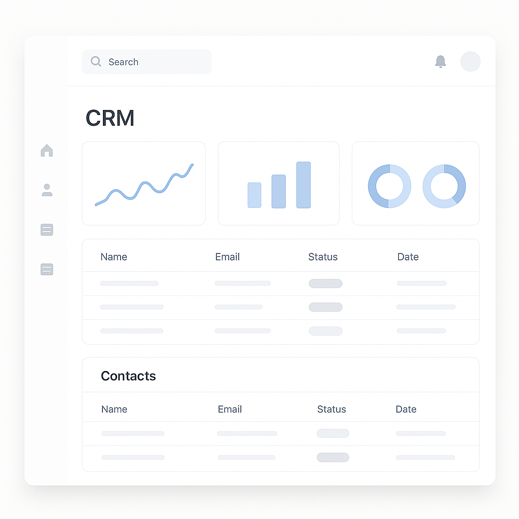CRM Uygulaması bitirme tezi projesi